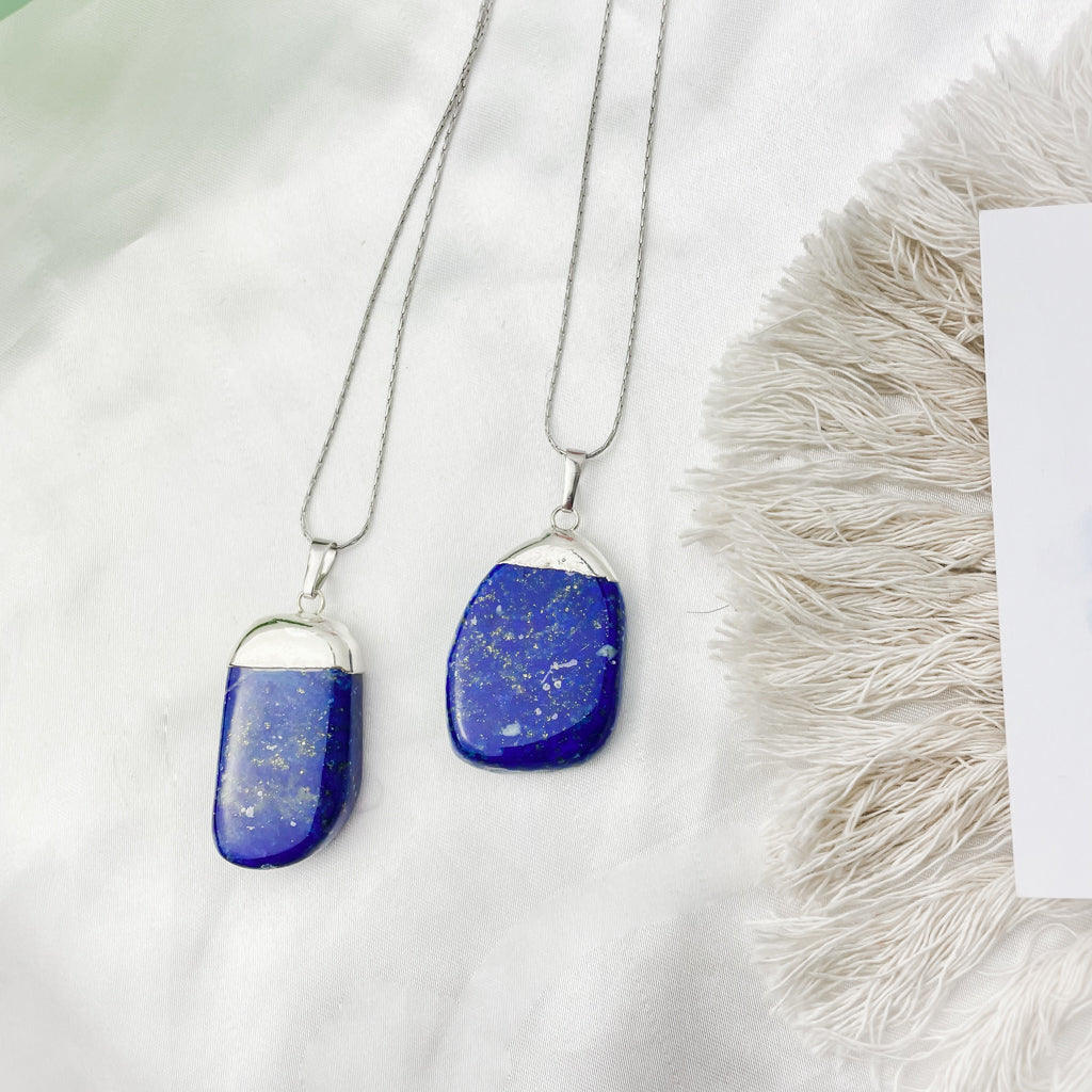 Large lapis sales lazuli pendant